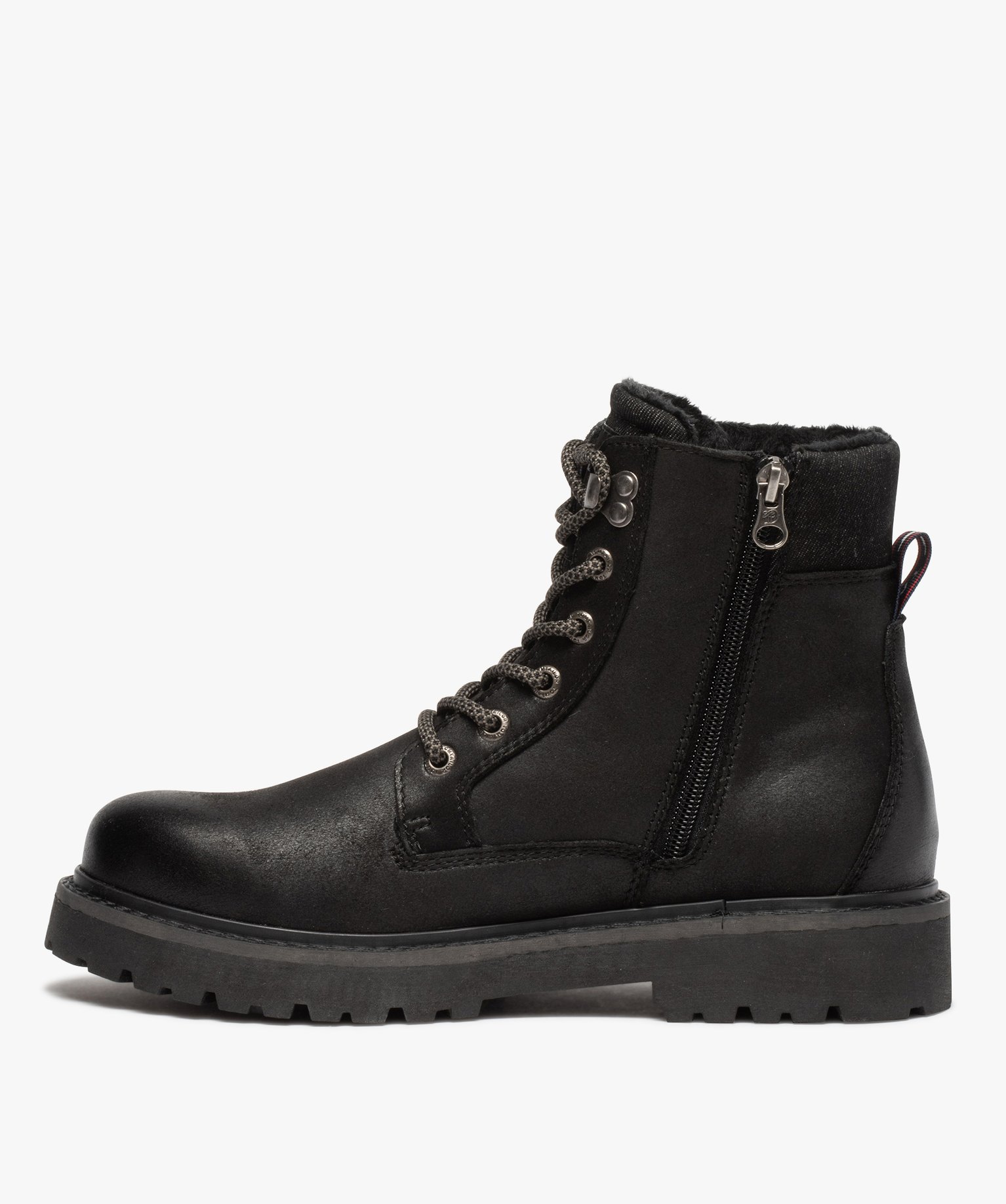 Boots homme unies à semelle crantée – Tom Tailor | GEMO