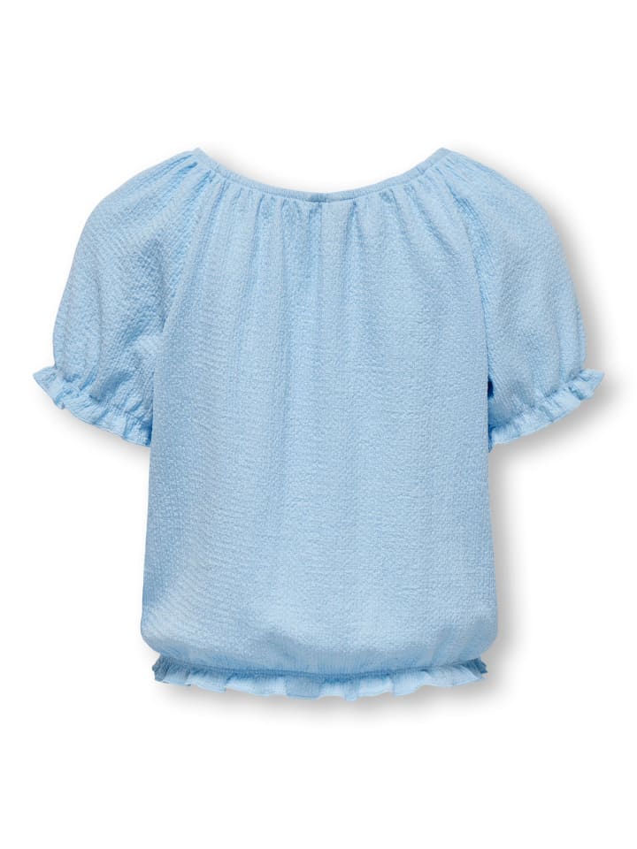 KIDS ONLY Bluse KOGNEW NAYA S/S TOP JRS in clear sky günstig kaufen 122/128