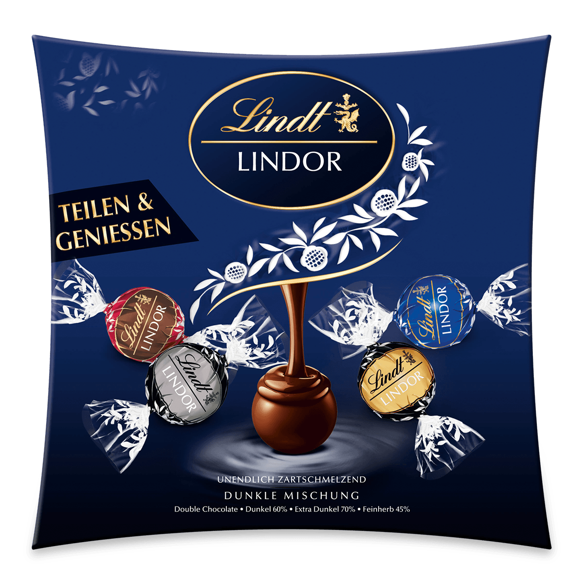 LINDOR Sharing Dunkle Mischung, 249g
