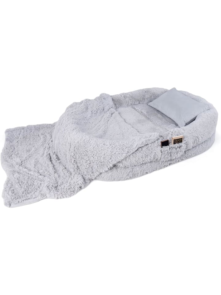 COSTWAY Hundebett für Menschen & Hunde in Grau günstig kaufen onesize