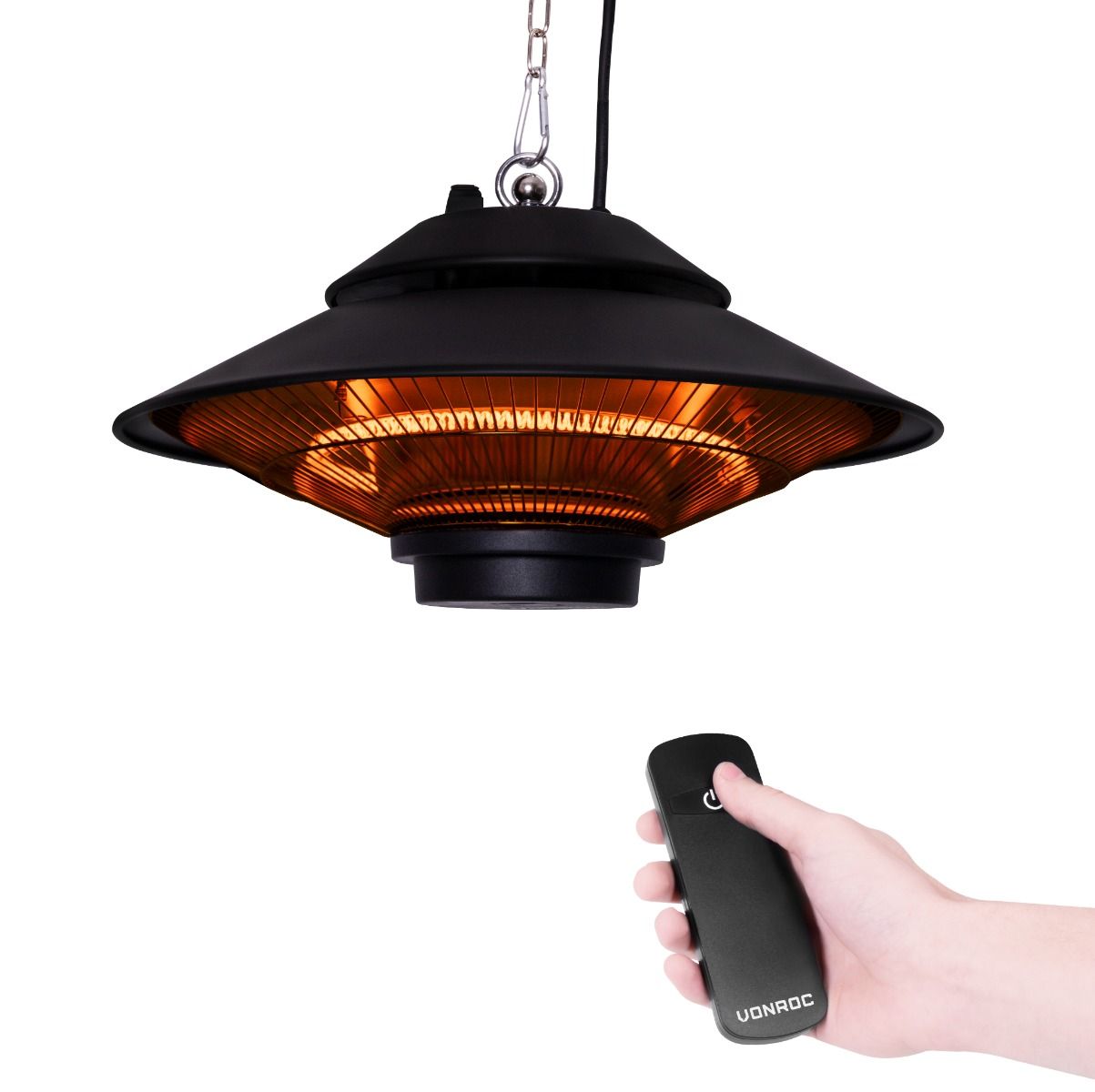 VONROC Albano 1500 watt Heizstrahler