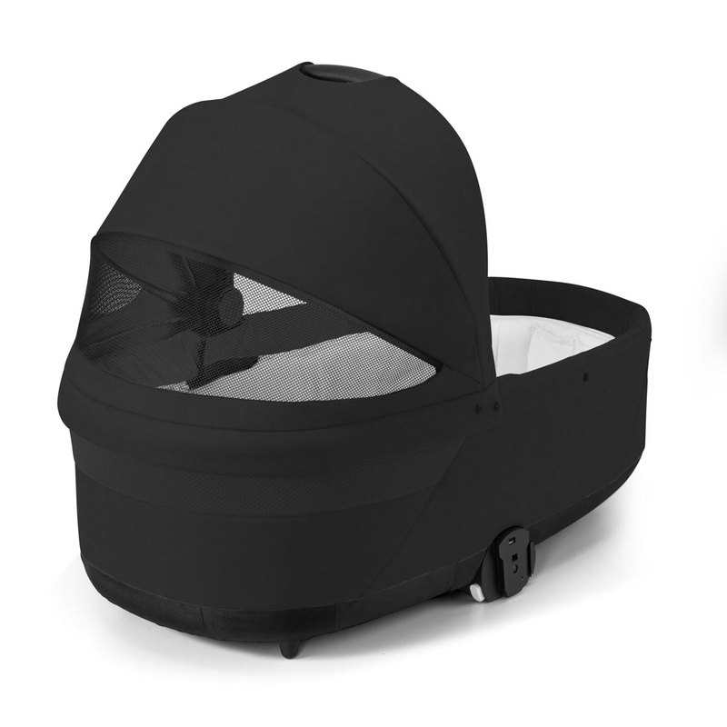 Nacelle Cot S lux pour poussette Balios moon black Cybex
