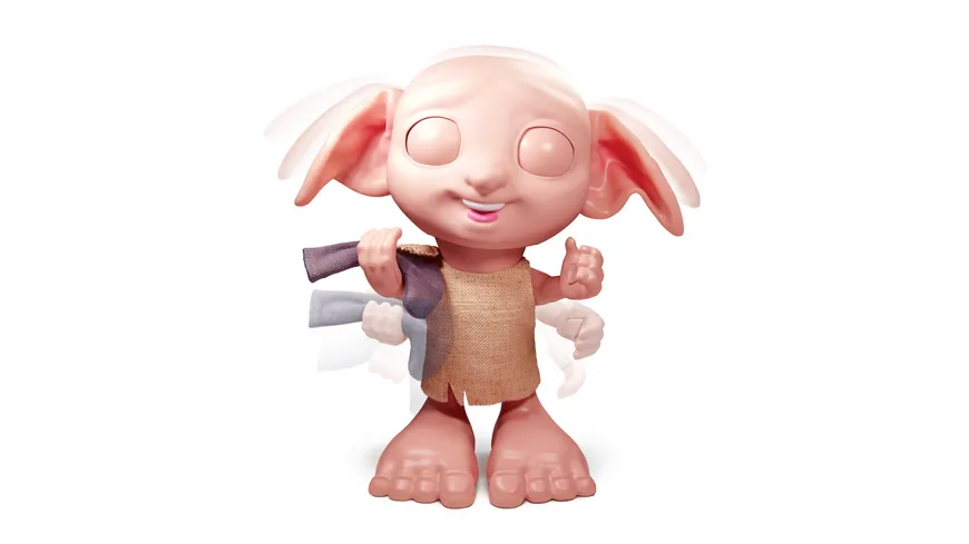Spin Master - Wizarding World Harry Potter - Interaktiver Dobby Hauself Puppe
