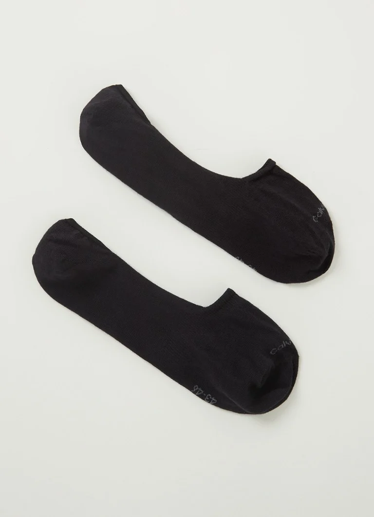 Calvin Klein Sneaker socks with logo in a 2-pack