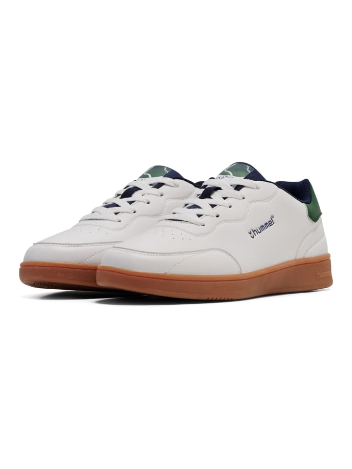 Hummel Hummel Shoe Match Point Erwachsene in WHITE/GREEN günstig kaufen