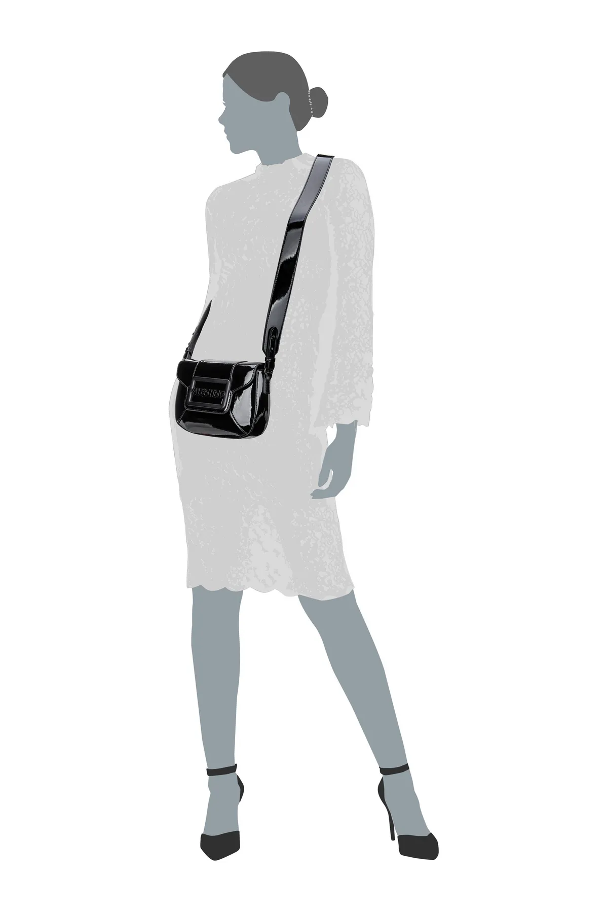 Valentino Bags  Umhängetasche Cabin Flap Bag C01