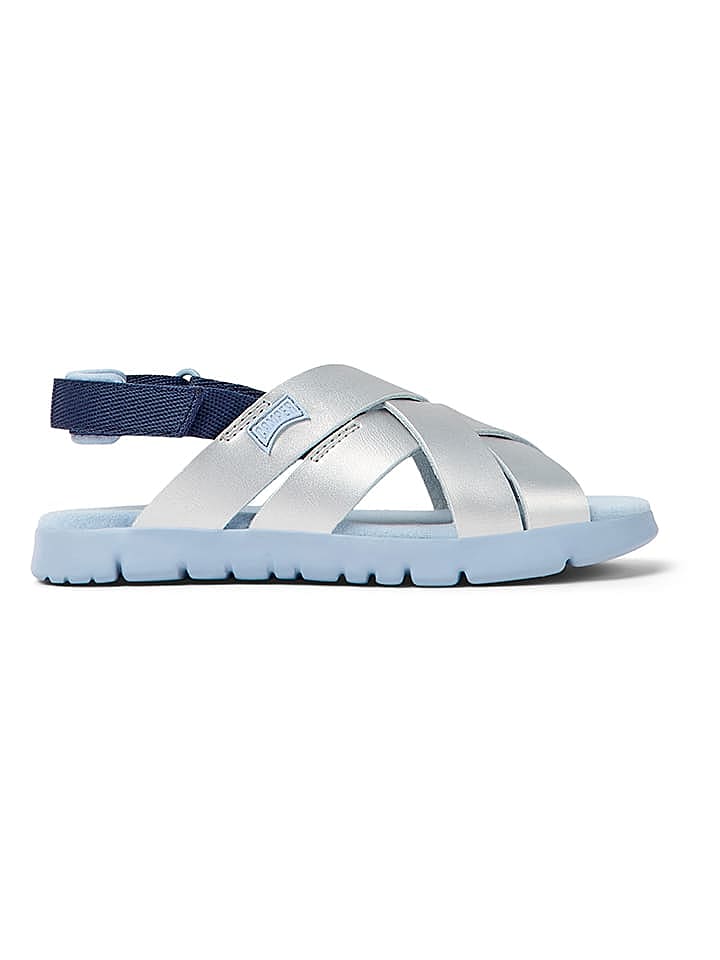 Camper Sandalen in Silber/ Hellblau günstig kaufen 33