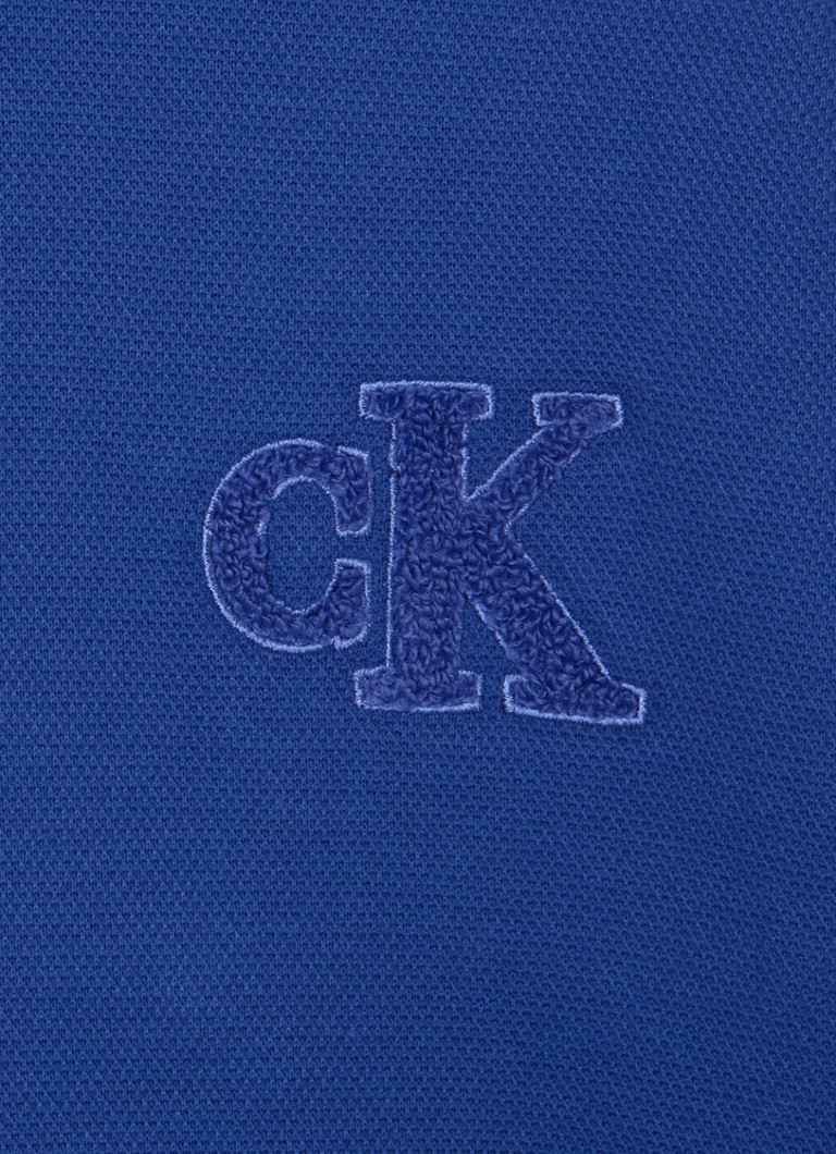 Hanorac Calvin Klein Bonded cu logo brodat.
