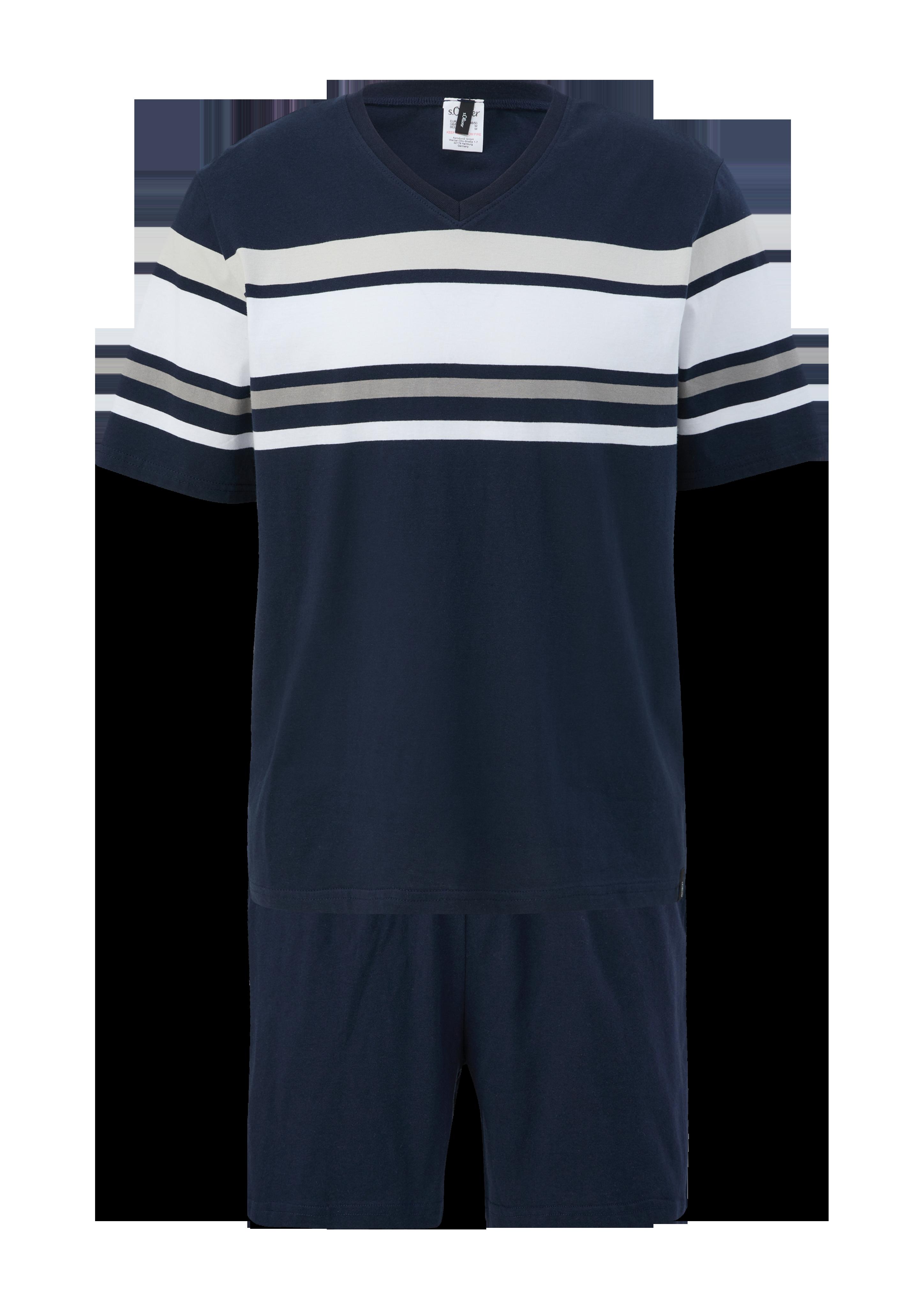 Kurzes Pyjama-Set aus Baumwolle  6007521-58B1