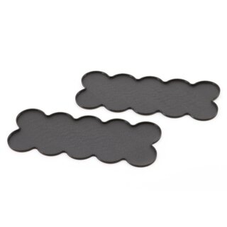 Movement Tray - Flat Bases - 25mm 10s Bar - Black (2)