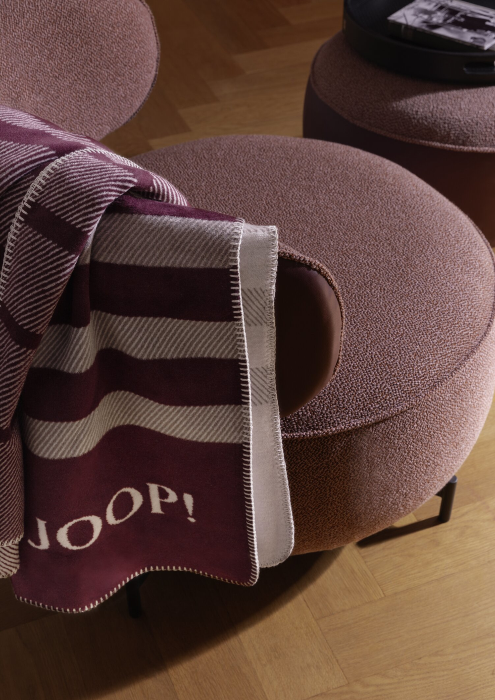Kuscheldecke JOOP! Shutter schwarz