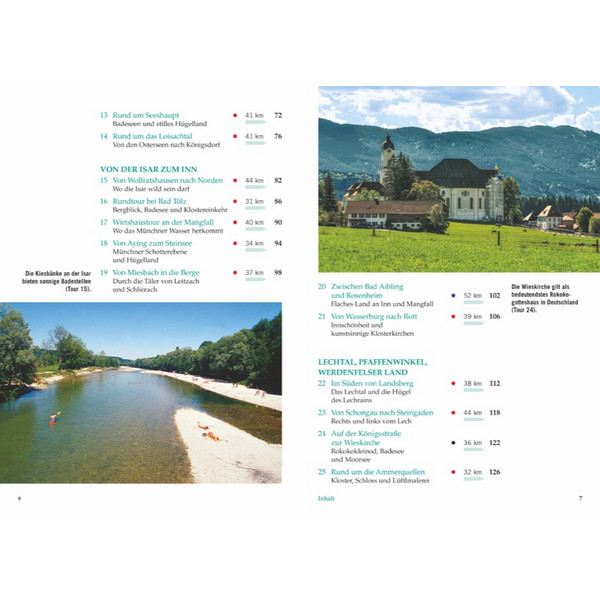 RADTOUREN AM WASSER MÜNCHEN - Radwanderführer