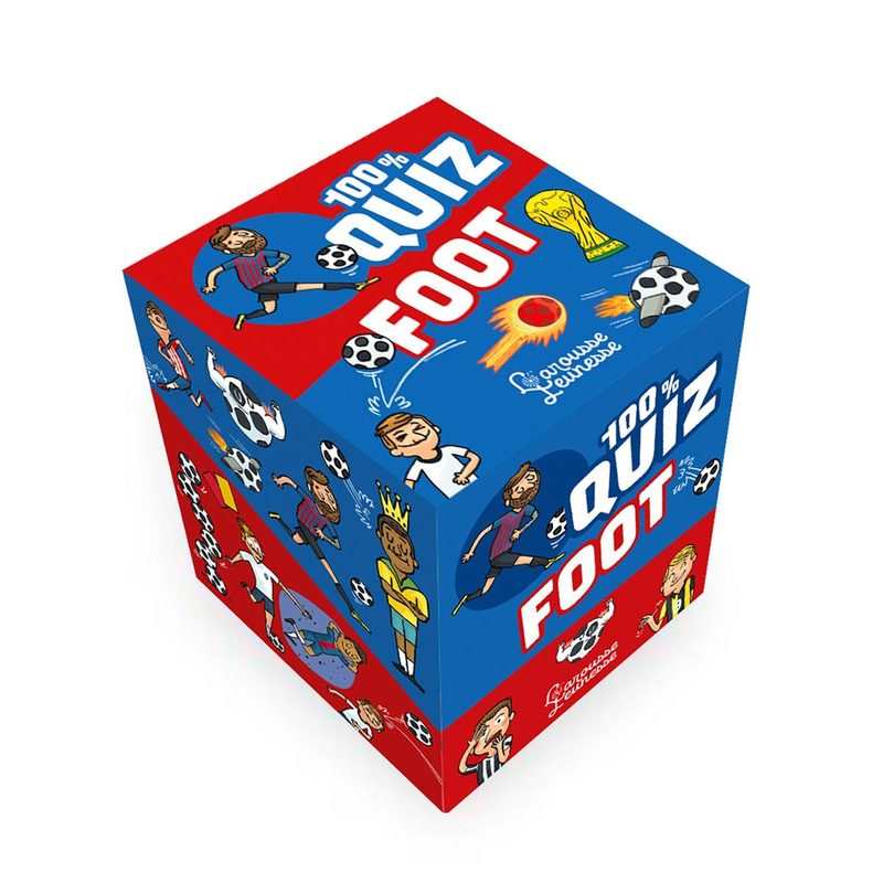 Le quiz 100% FOOT - Larousse Jeunesse