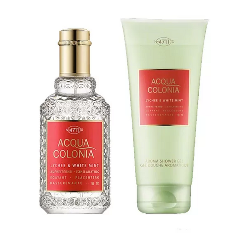 4711 Acqua Colonia Lychee & White Mint Gift Set 4711 Acqua Colonia Lychee & White Mint Gift Set
