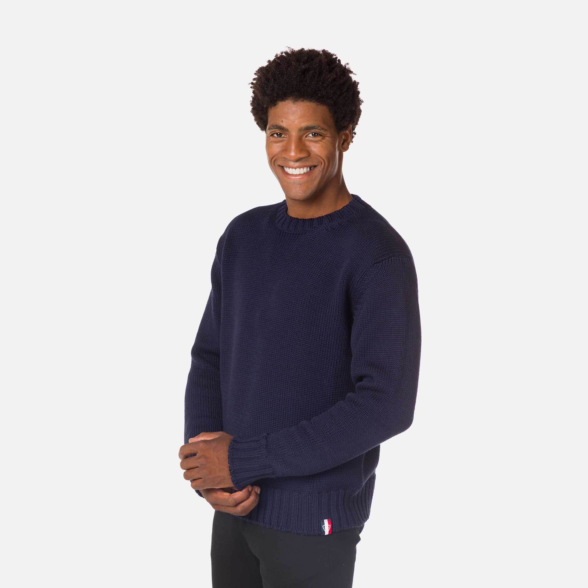 Pull Over en maille à col rond Homme