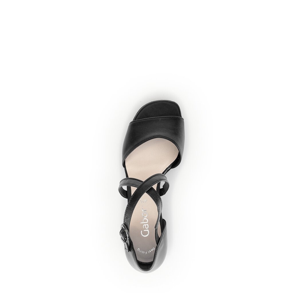 Gabor fashion Riemchensandale schwarz