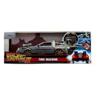 Zurück in die Zukunft 3 Diecast Modell - Time Machine Model 4