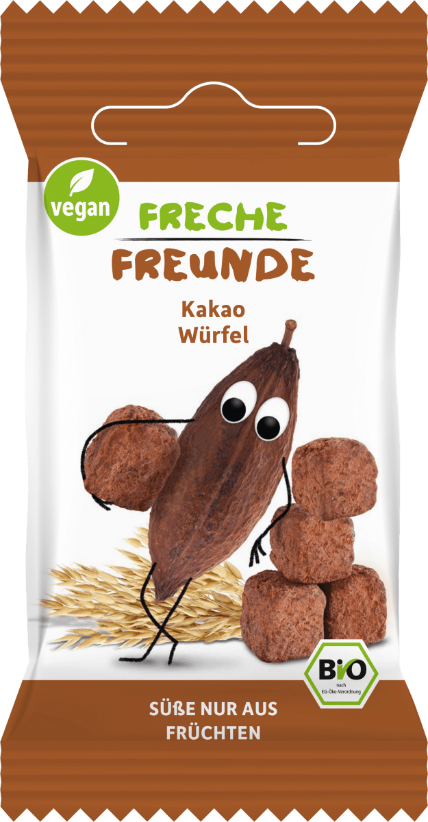 Kindersnack Müsliwürfel Kakao, 20 g