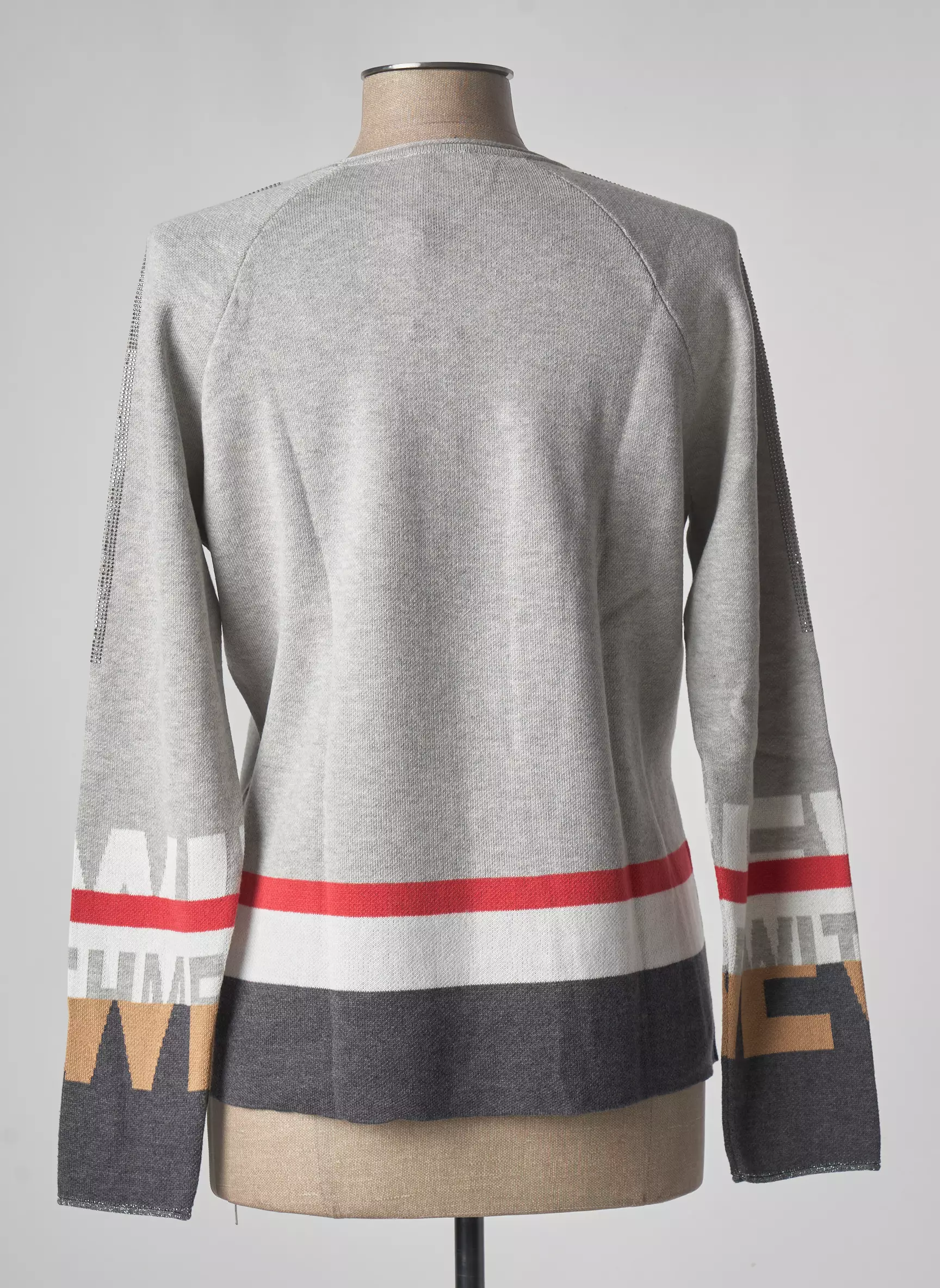 Thomas Rabe Pulls Femme couleur gris