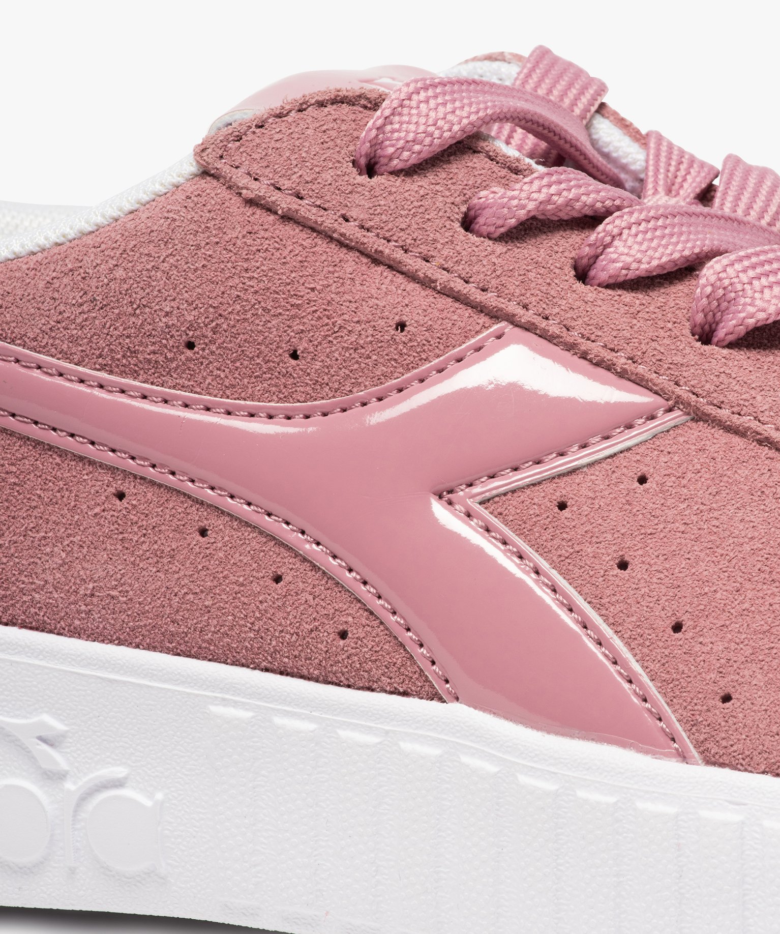 Baskets femme avec détails brillants - Diadora Game rose | GEMO