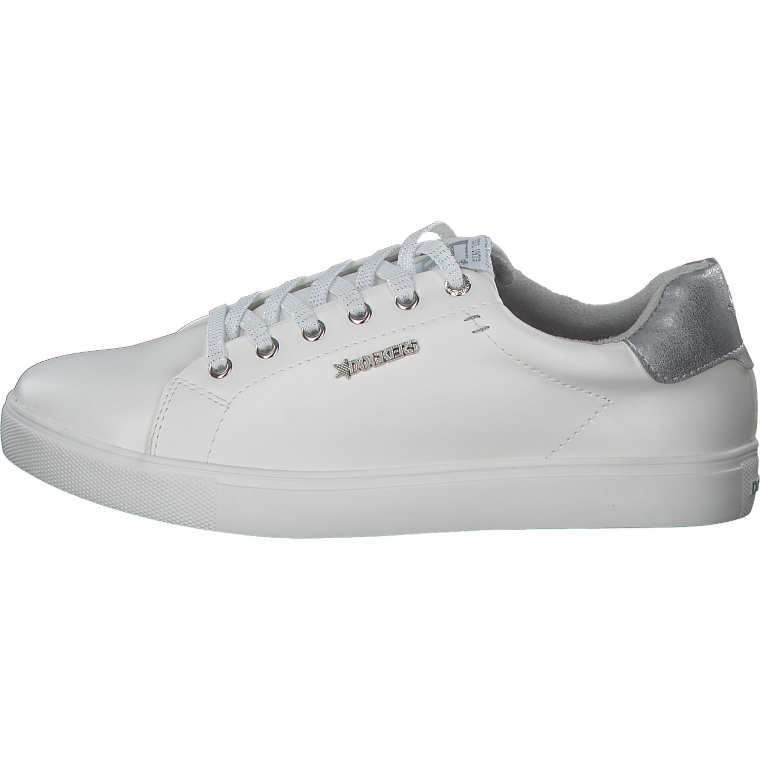 Dockers 44MA201, Schnürschuhe, Damen, Weiß