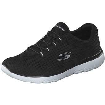 Skechers Summits Slip On Sneaker in schwarz