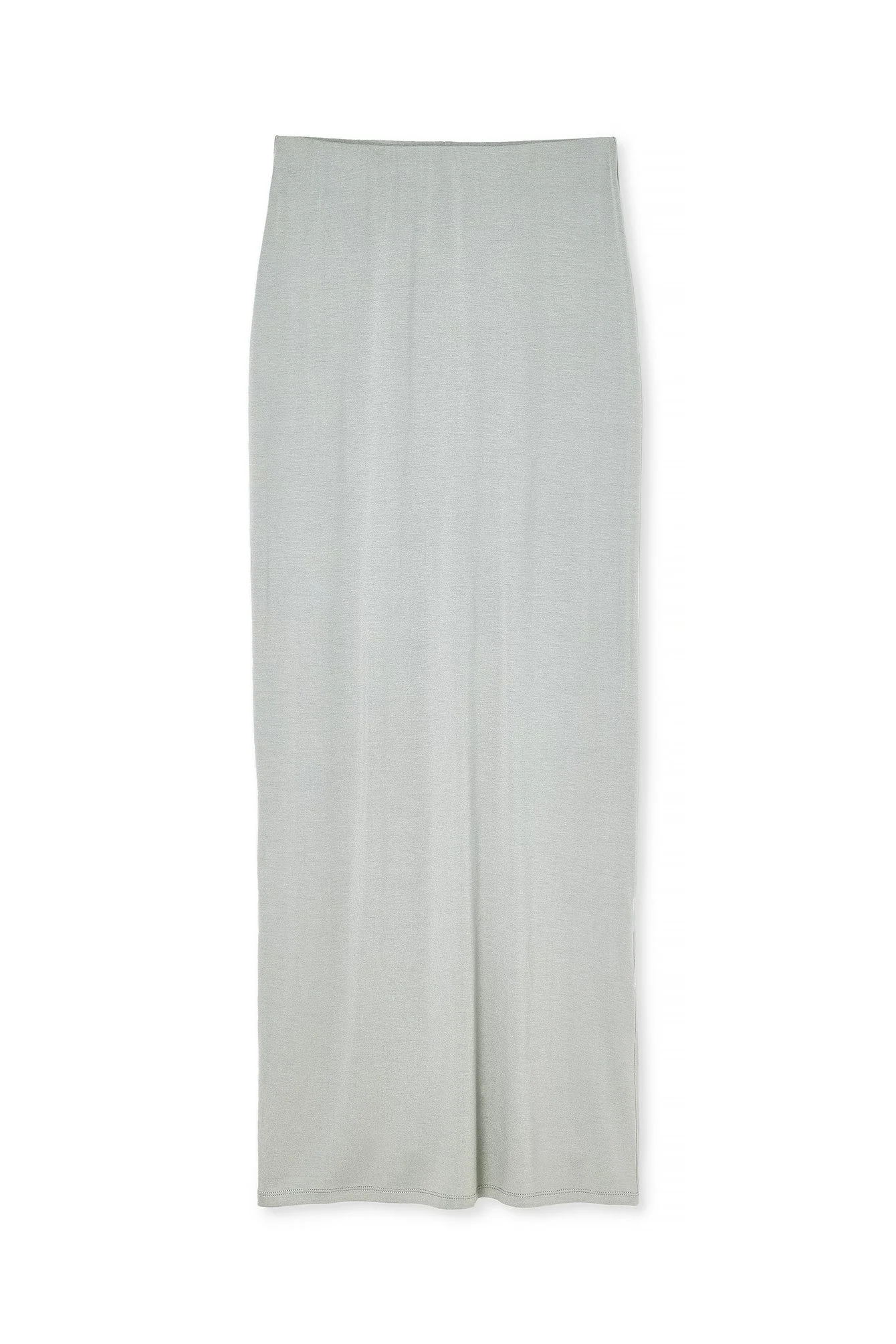 Soft Line Fitted Maxi Skirt
