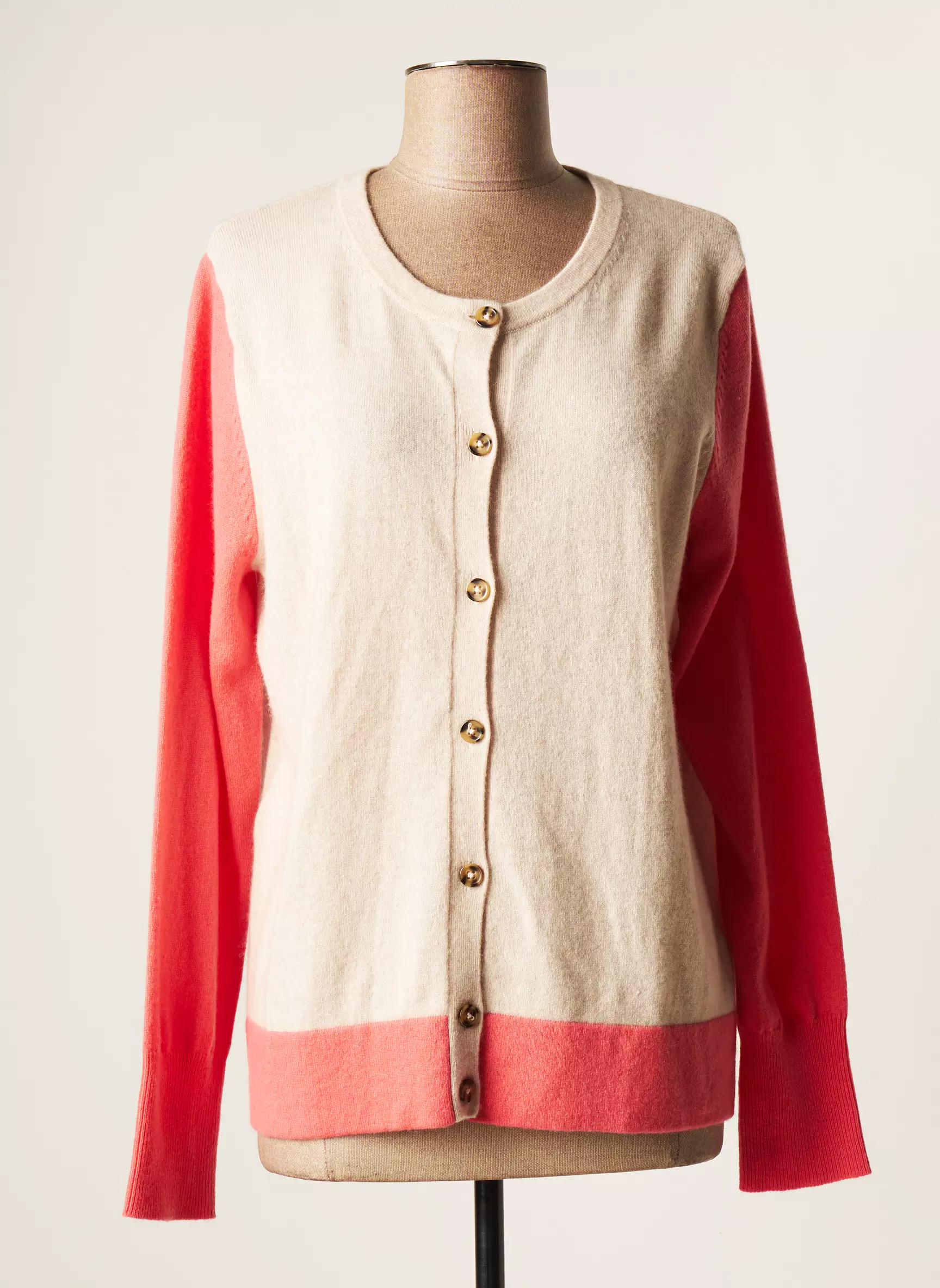 Devernois Cardigans Femme couleur beige