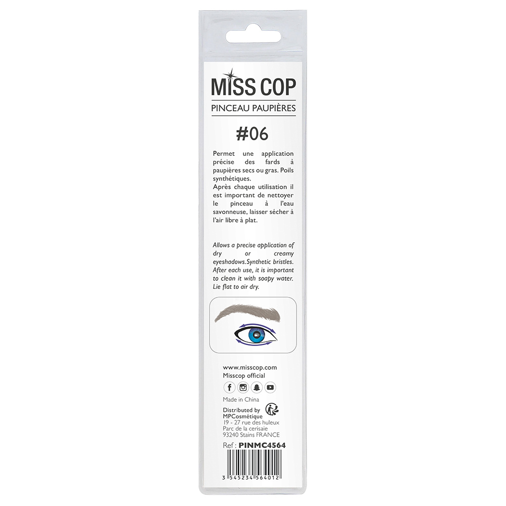 miss cop Paupières Pinceau