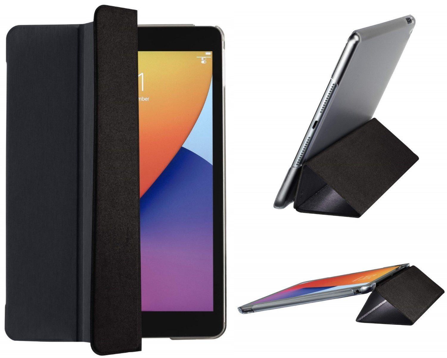 Hama Tablet-Hülle Smart Case Fold Tasche Cover Hülle Bag, Standfunktion, für Apple iPad 7 2019 / iPad 8 2020 / iPad 9 2021 10,2
