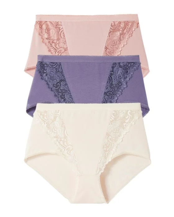 Lot de 3 culottes maxi assorties
