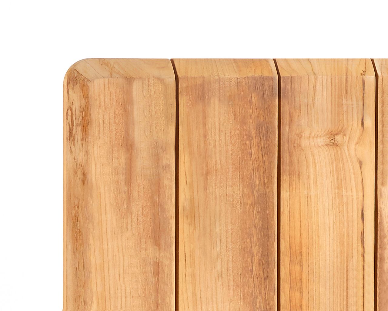BEST Tisch Cervia 140x80cm anthrazit/TEAK
