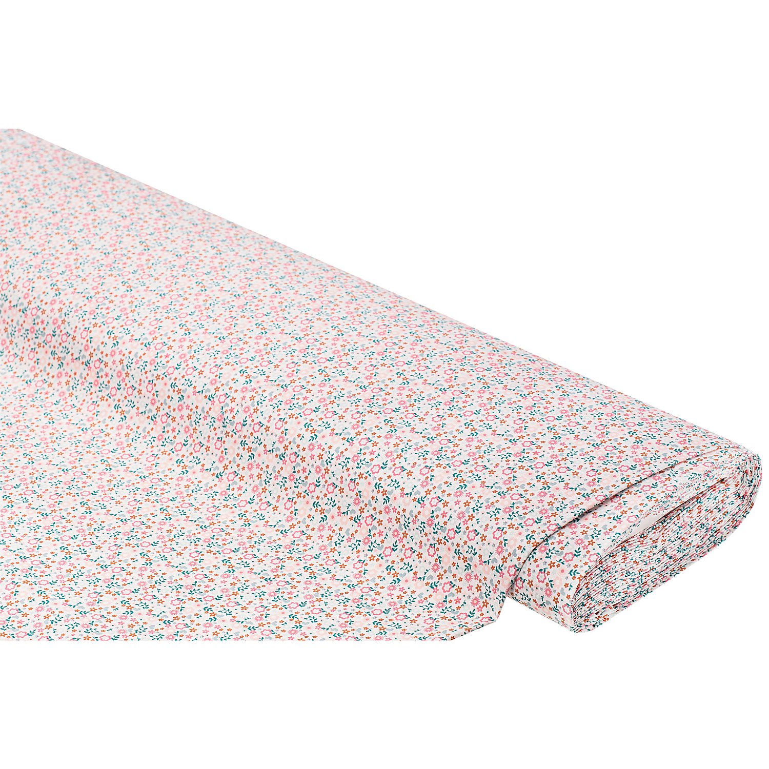Baumwollstoff Blümchen-Allover 