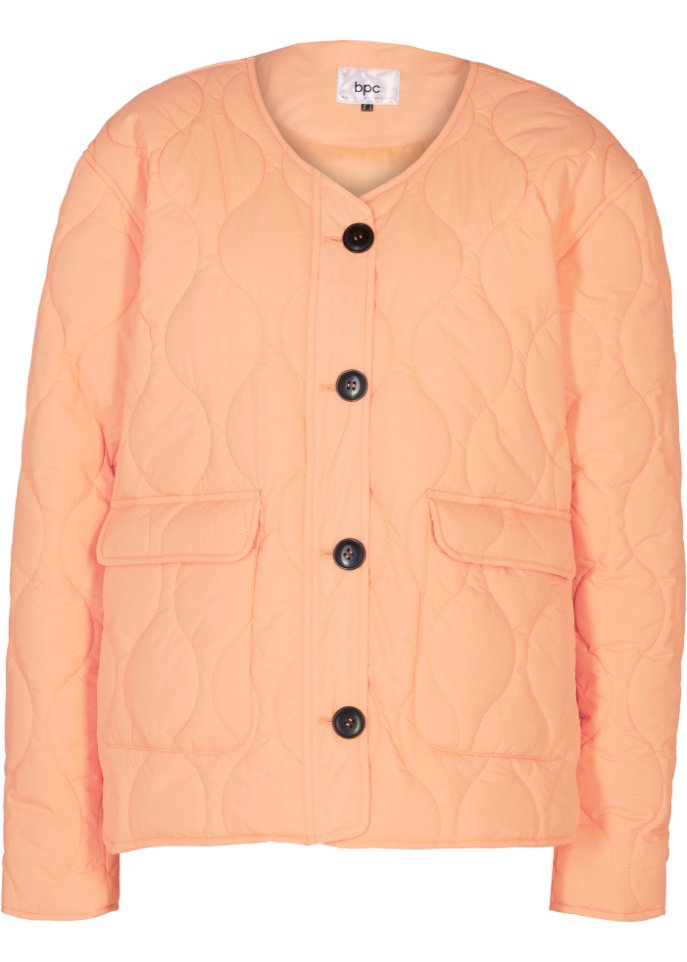 Oversize Steppjacke mit recyceltem Polyester