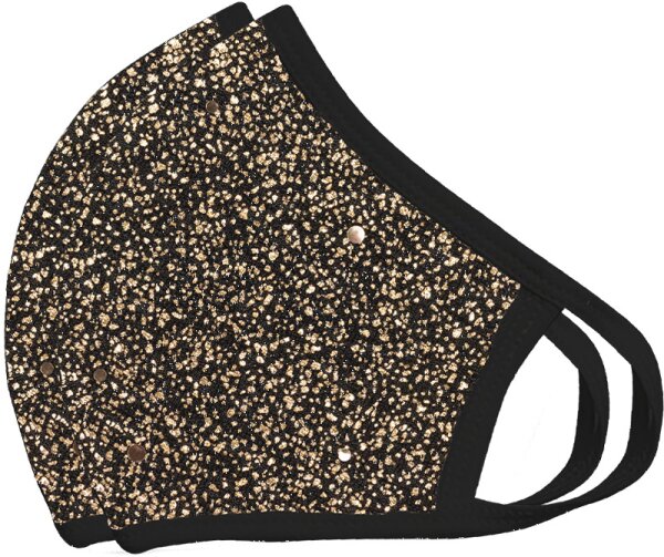 NEQI Face Coverings Xmas Bronze Mund- und Nasenschutz