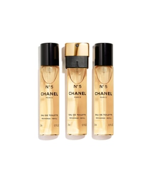 CHANEL N°5 NACHFÜLLUNG Eau de Toilette Twist and Spray-3x20 ml