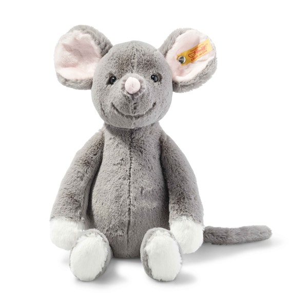 Soft Cuddly Friends Mia Maus, 30 cm, dunkelgrau