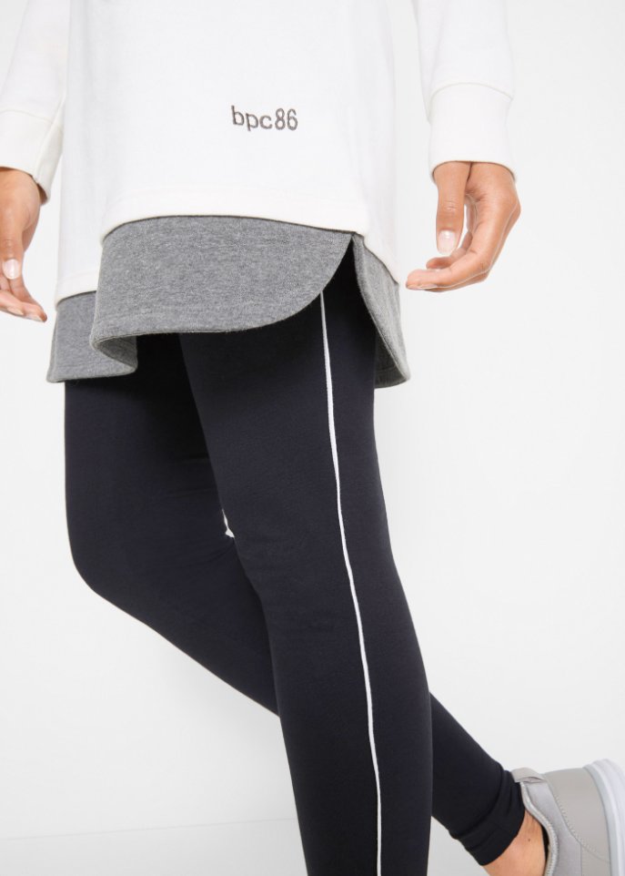 Longsweatshirt mit Leggings (2-tlg. Set)