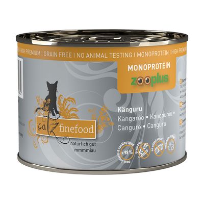 catz finefood Monoprotein zooplus 6 x 200 g