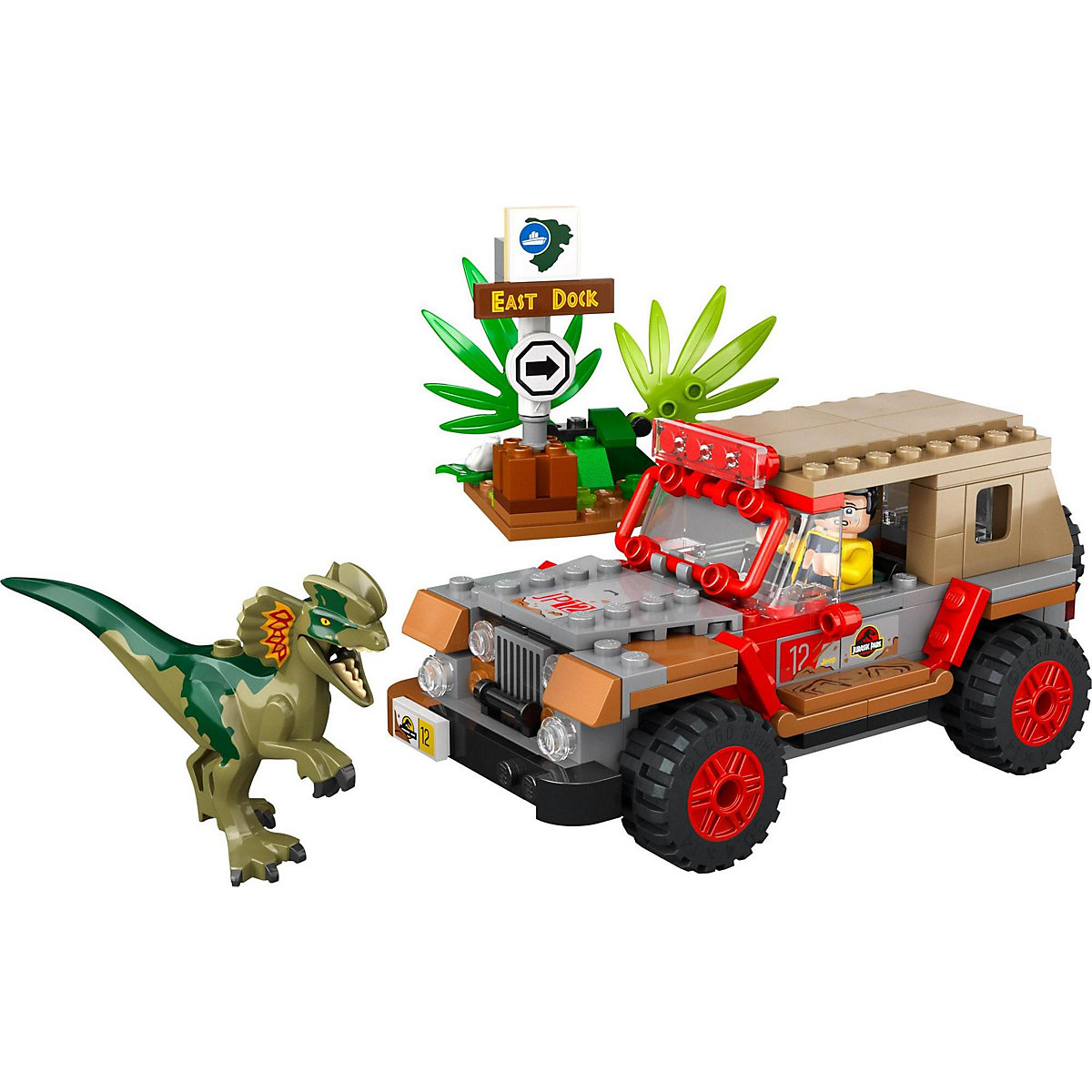 LEGO® Jurassic World 76958 Hinterhalt des Dilophosaurus