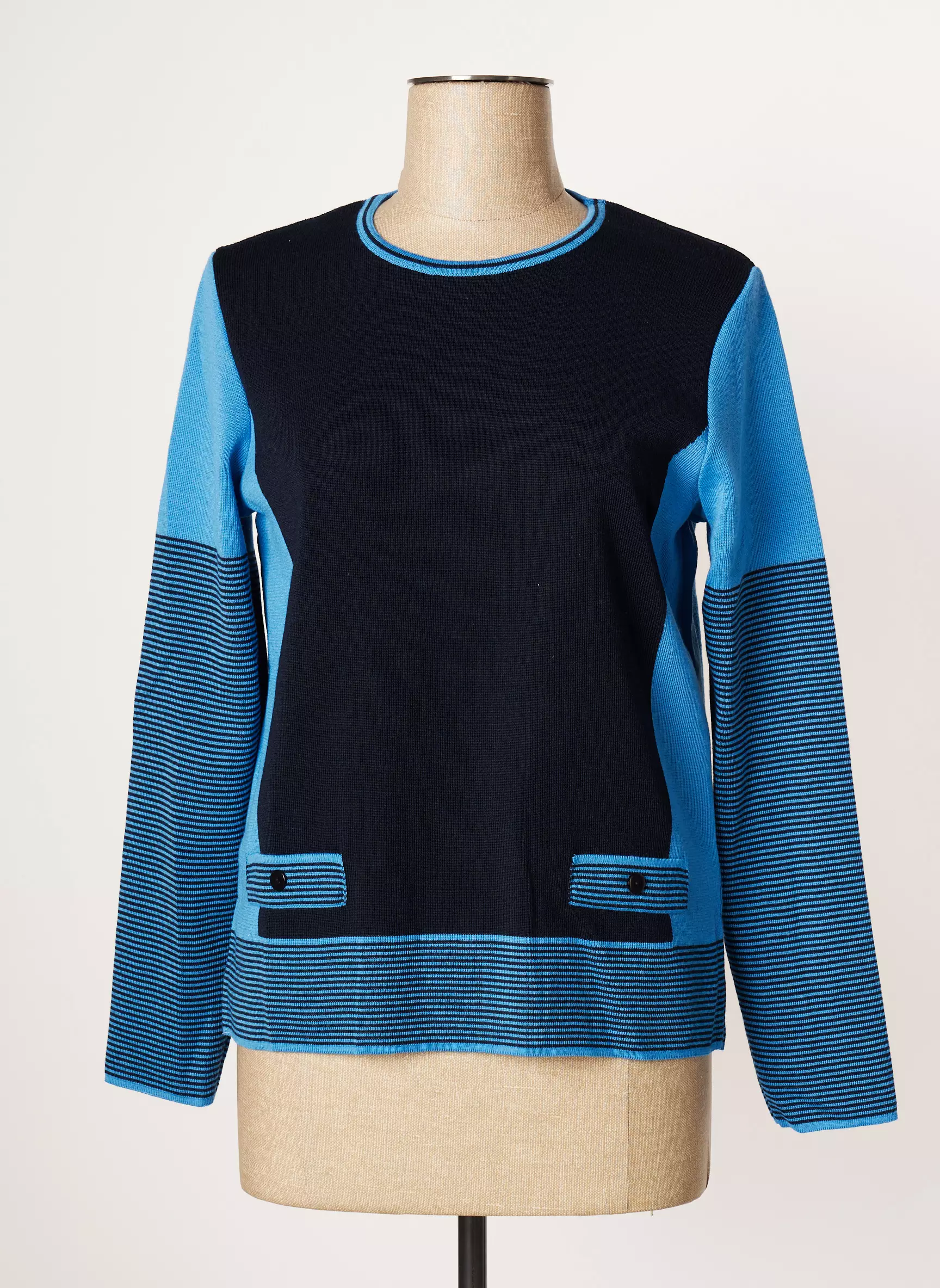 Eleane Pulls Femme couleur bleu