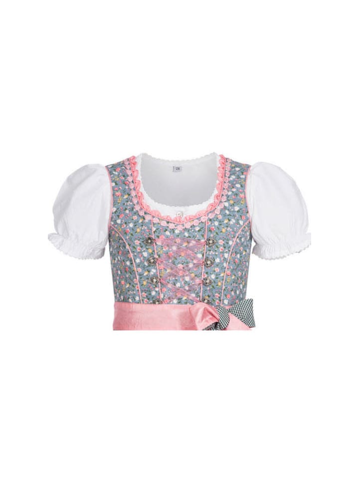 Nübler Kinderdirndl 3-teilig Nicky in Blau günstig kaufen