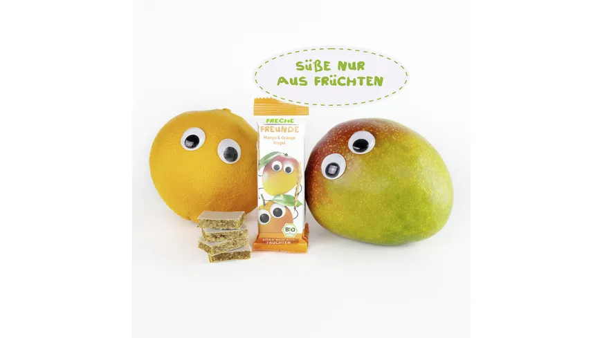 Freche Freunde Bio Frecher Riegel Mango & Orange 4x23g 92 g