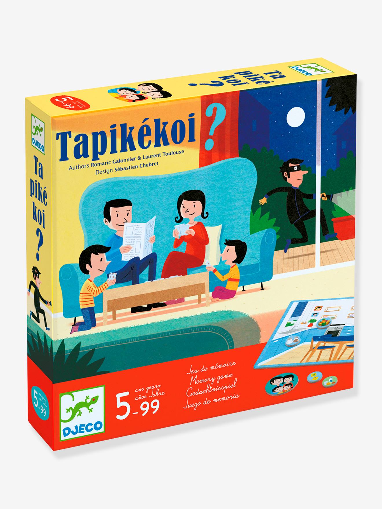 Jeu Tapikékoi DJECO rouge