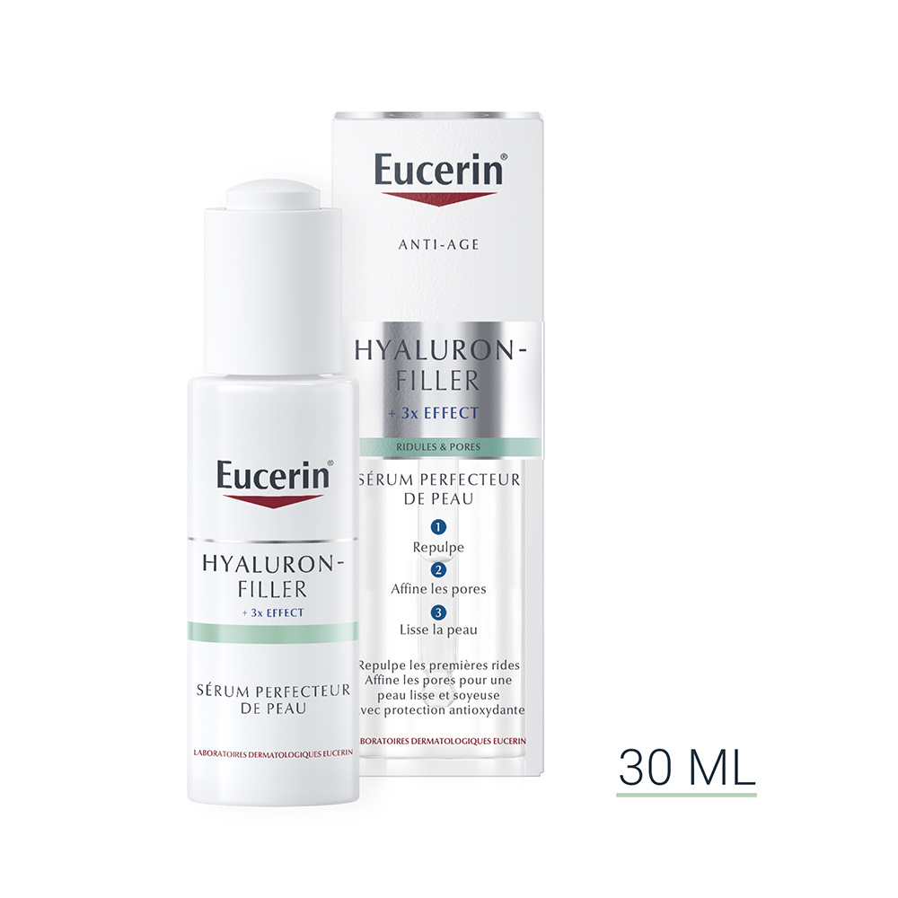 eucerin HYALURON-FILLER + 3x EFFECT Sérum Perfecteur de Peau Sérum anti-âge