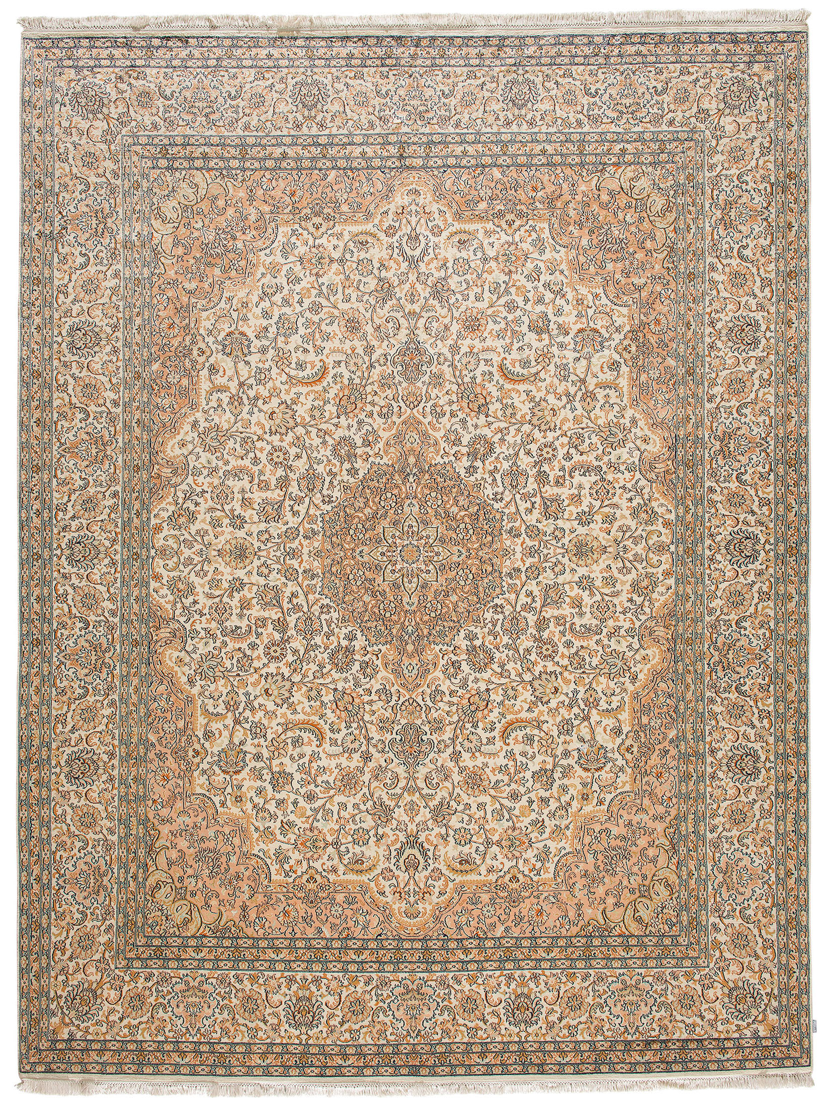 Kaschmir Seide 18/18 ca. 243 x 322 cm, Unikat / Einzelstück