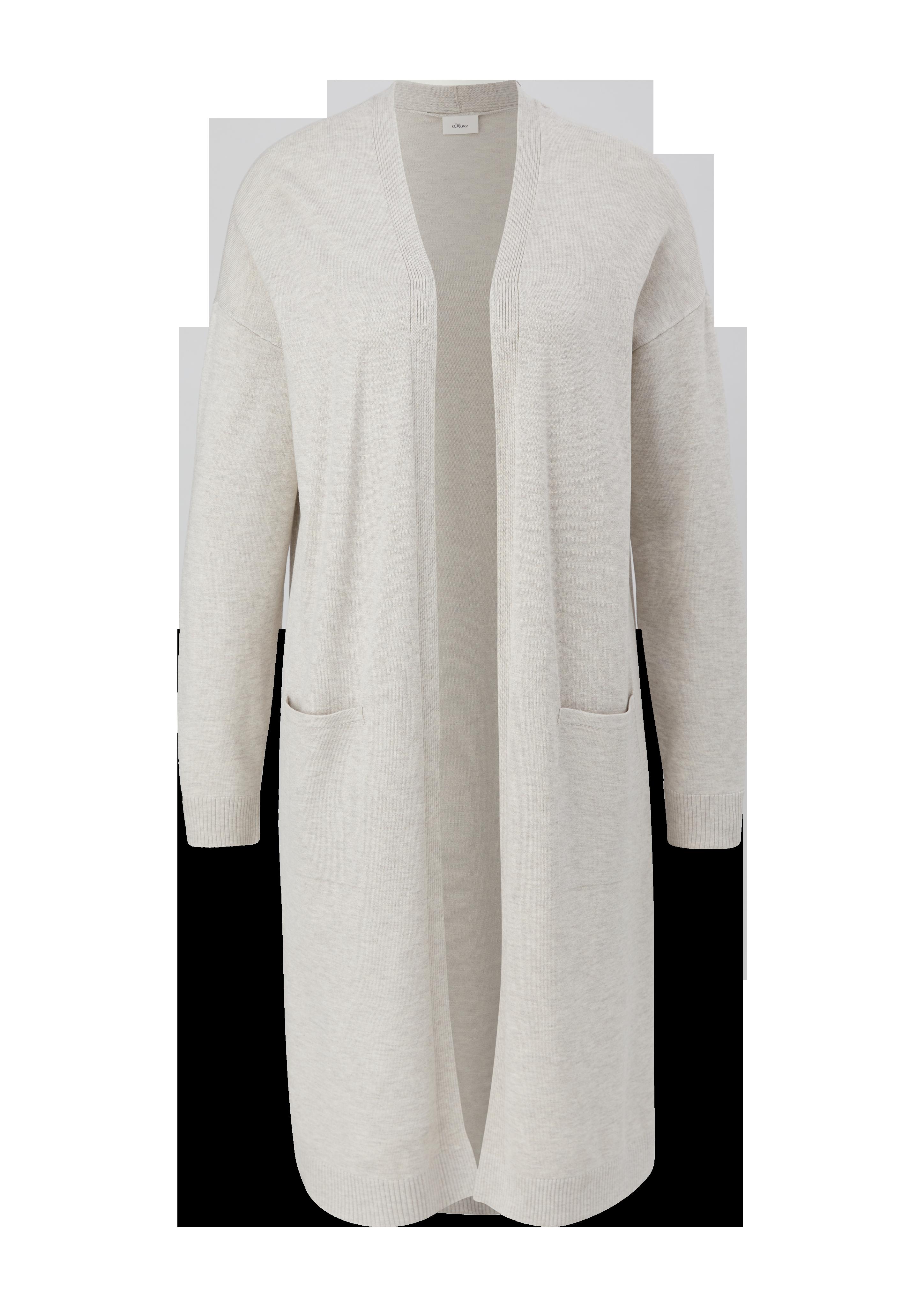 Strickjacke aus Viskosemix  2126633-80X2