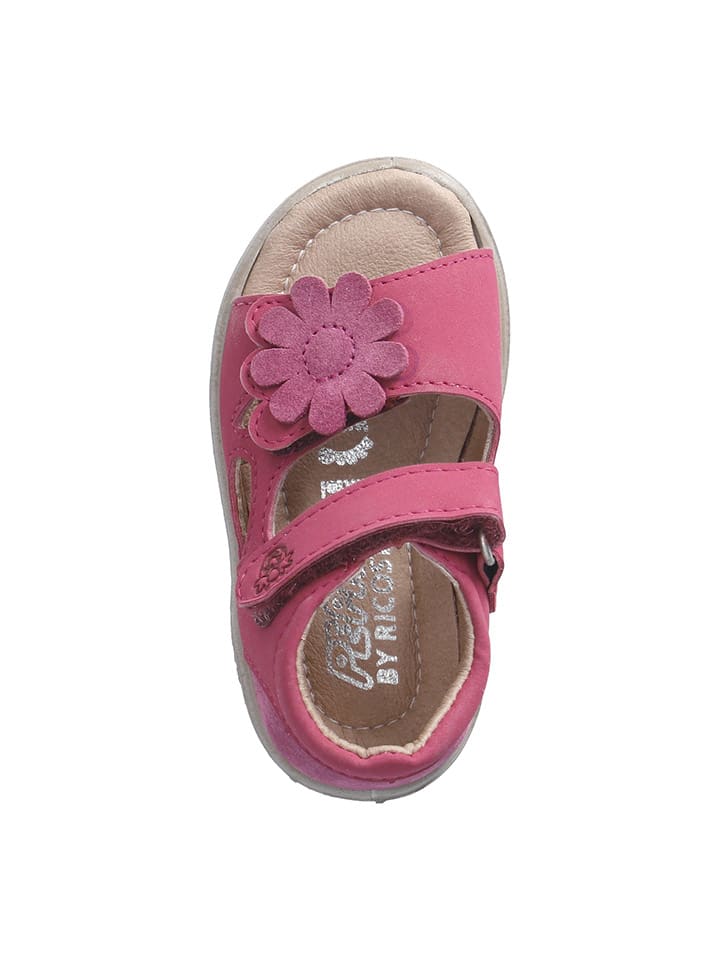 PEPINO Leder-Sandalen in Pink günstig kaufen