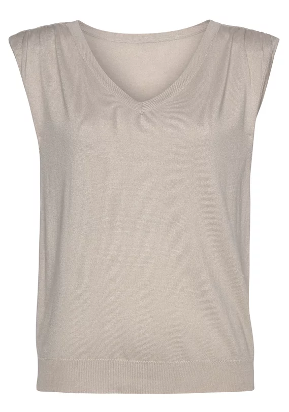 Kurzarmpullover