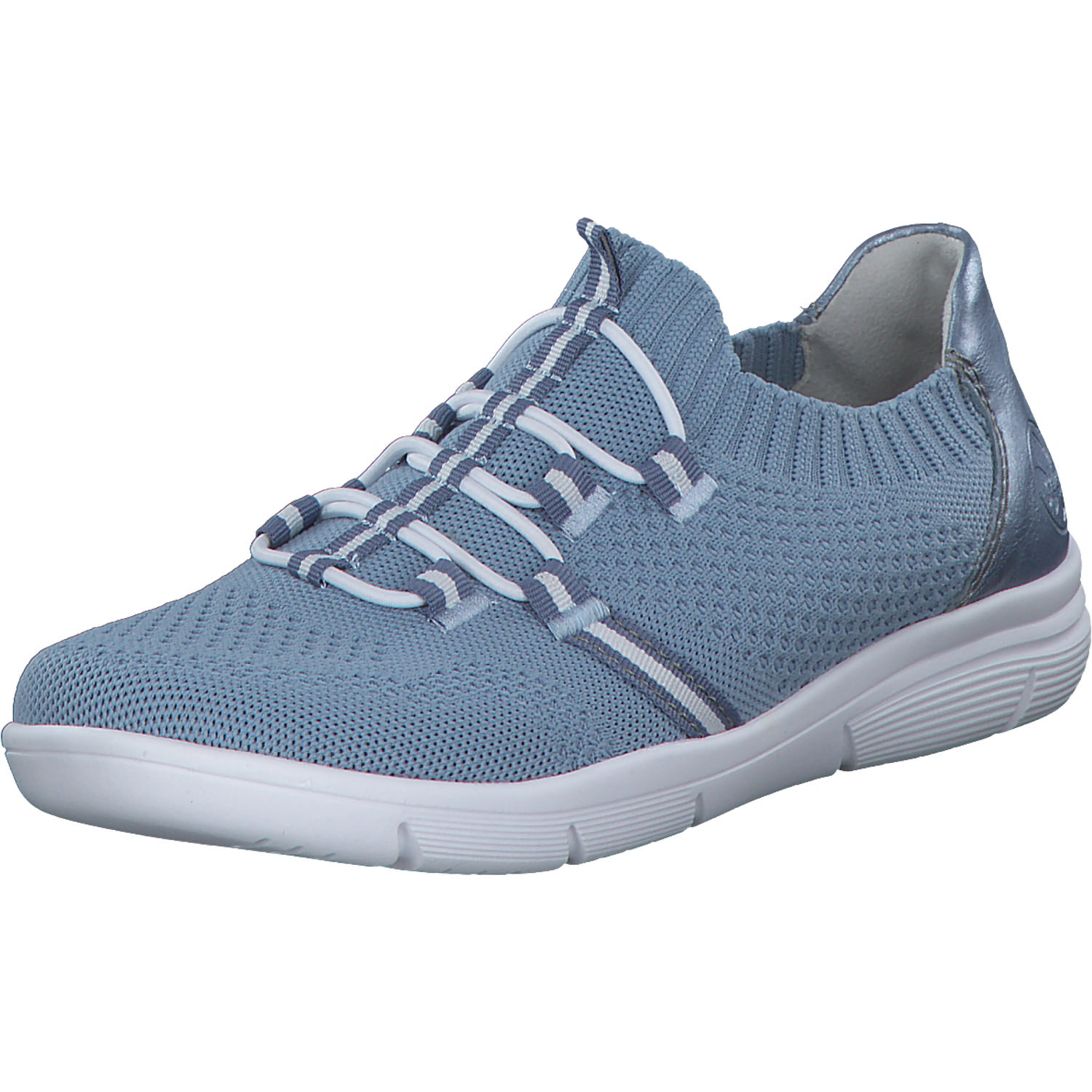 Rieker L7462, Slip-On-Sneaker, Damen, Blau